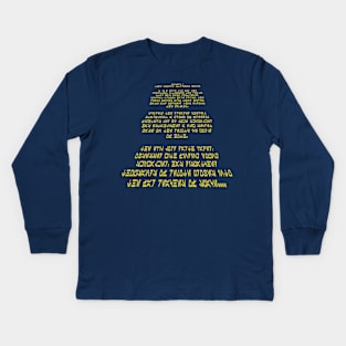 ESB Opening Crawl AB Kids Long Sleeve T-Shirt